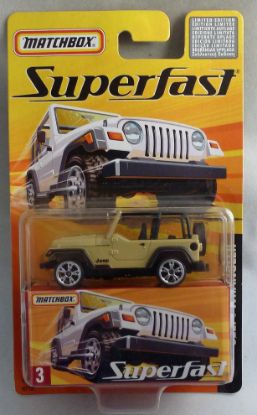 Picture of Matchbox Superfast MB3 Jeep Wrangler Tan