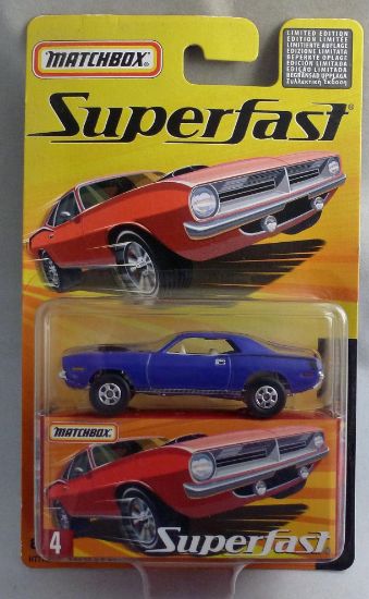 Picture of Matchbox Superfast MB4 Plymouth Hemi Cuda Purple