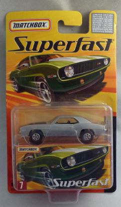 Picture of Matchbox Superfast MB7 1969 Chevrolet Camaro Silver
