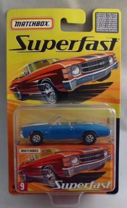 Picture of Matchbox Superfast MB9 Chevy Chevelle Metallic Blue