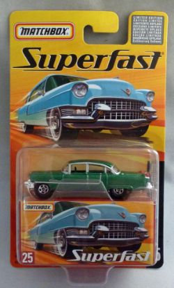 Picture of Matchbox Superfast MB25 1955 Cadillac Fleetwood Metallic Green