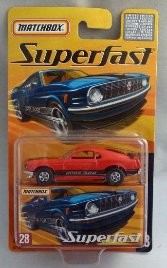 Picture of Matchbox Superfast MB28 1970 Boss Mustang 302 Red