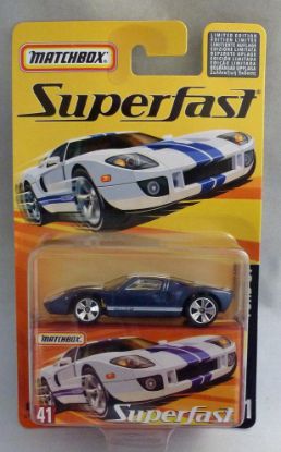 Picture of Matchbox Superfast MB41 Ford GT Blue