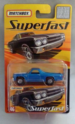 Picture of Matchbox Superfast MB46 1970 Chevy El Camino Blue