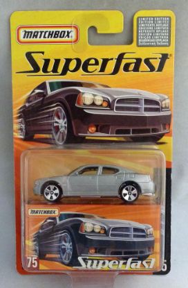 Picture of Matchbox Superfast MB75 2006 Dodge Charger R/T Silver