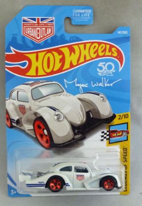 Picture of HotWheels Volkswagen Beetle Kafer Racer White "Legends of Speed" 2/10