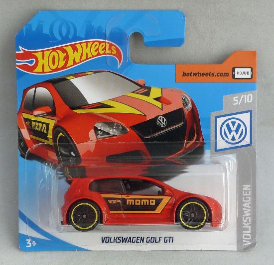 Picture of HotWheels Volkswagen Golf GTI Red Momo 5/10