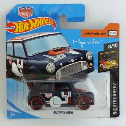 Picture of HotWheels Morris Mini Dark Blue "Nightburnerz" 