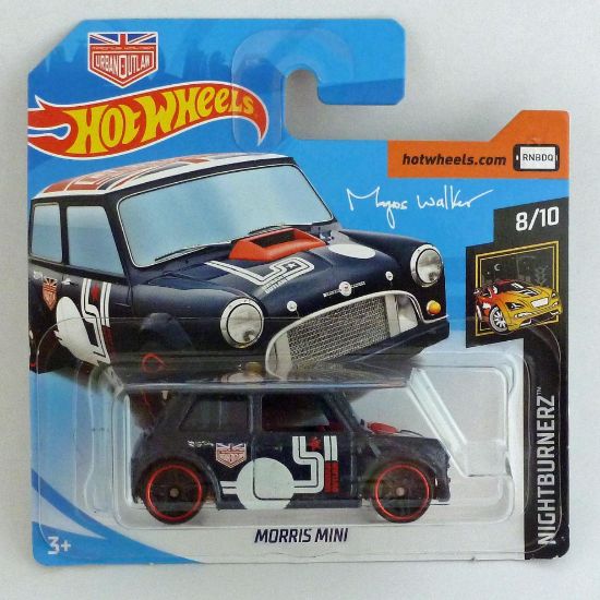 Picture of HotWheels Morris Mini Dark Blue "Nightburnerz" 