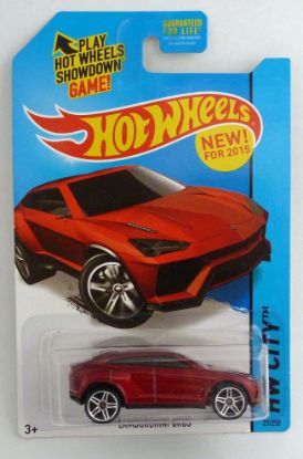 Picture of HotWheels Lamborghini Urus Red "HW City"