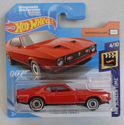 Picture of HotWheels 007 James Bond Mustang Mach 1 "Diamonds are Forever" Short Card