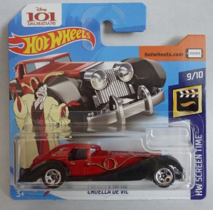 Picture of HotWheels "101 Dalmations" Cruella De Vil Car