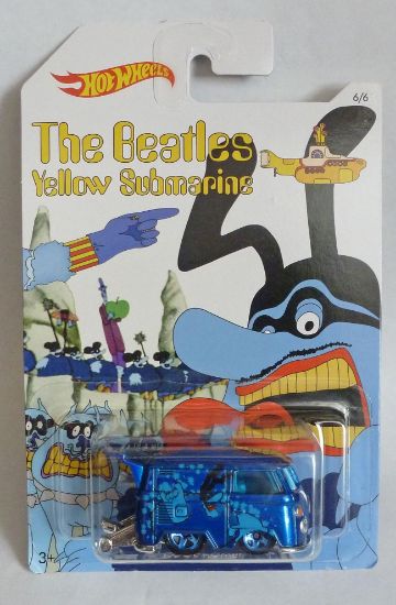 Picture of HotWheels "The Beatles" Yellow Submarine Volkswagen Kool Kombi 