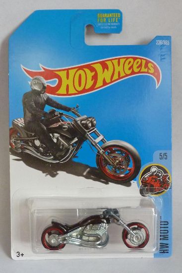 Picture of HotWheels Blast Lane Chopper Bike Black "HW Moto"