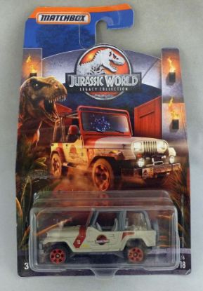 Picture of Matchbox Jurassic World Legacy Collection '93 Jeep Wrangler #18 2/6