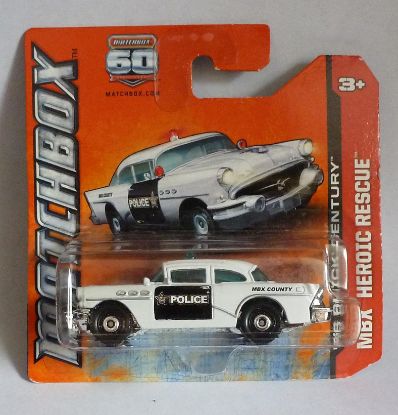 Picture of Matchbox MBX MB18 '56 Buick Century Police Car Short Card