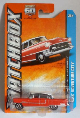 Picture of Matchbox MBX MB13 1955 Cadillac Fleetwood Red Long Card