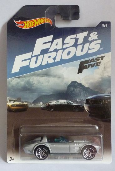 Picture of HotWheels Fast & Furious Corvette Grand Sport Roadster 5/8