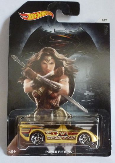 Picture of HotWheels Super Heroes "Wonder Woman" Power Pistons 6/7