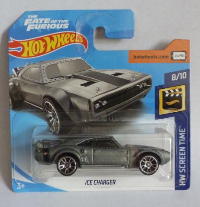 Picture of HotWheels Fast & Furious "The Fate of the Furious" Ice Charger Short Card 8/10