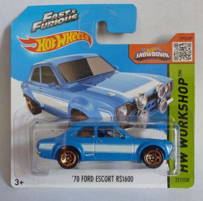 Picture of HotWheels "Fast & Furious" '70 Ford Escort RS1600 "HW Workshop"