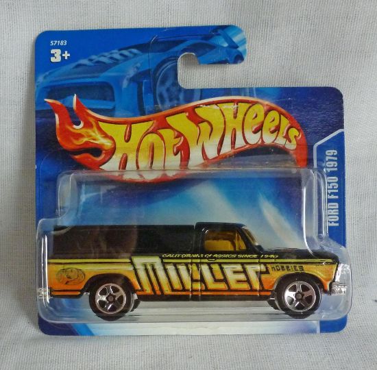 Picture of HotWheels 1979 Ford F-150 "Millet Hobbies" Short Card