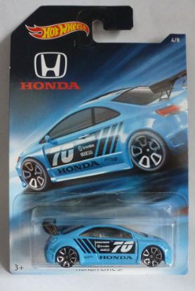 Picture of HotWheels Honda Civic SI Sky Blue Special Edition 4/8