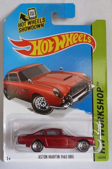 Picture of HotWheels Aston Martin DB5 Dark Metallic Red "HW Workshop"