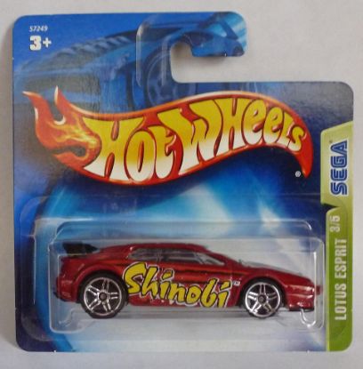 Picture of HotWheels Lotus Esprit Dark Red SEGA 3/5