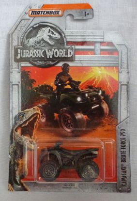 Picture of Matchbox Jurassic World Kawasaki Brute Force 750 Quad Bike 12/18