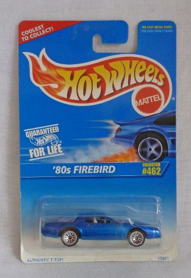 Picture of HotWheels 462 Pontiac '80's Firebird Blue