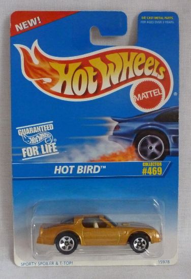Picture of HotWheels 469 Pontiac Firebird Hot Bird Gold