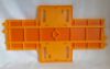 Picture of Matchbox Motorway X-4 Track Straight Section for Motor Housings Orange [New]