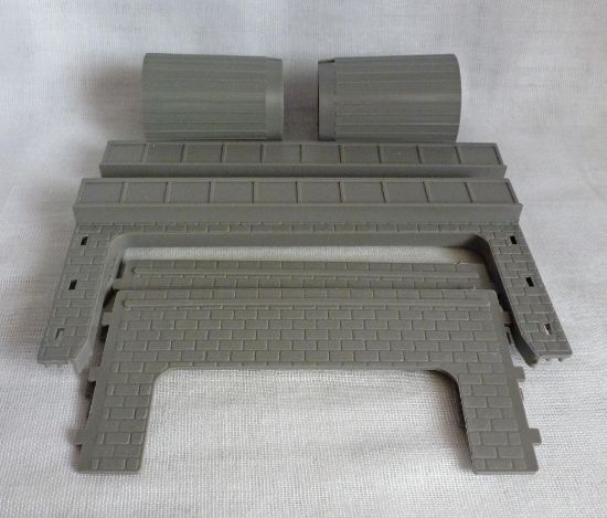 Picture of Matchbox Motorway X-8 Bridge & Column Supports Dark Grey