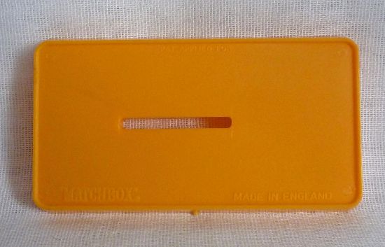 Picture of  Matchbox Motorway X-10 Drive Pin Depth Gauge Yellow [B]