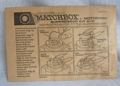 Picture of  Matchbox Motorway X-11 Motor Suppressor Kit
