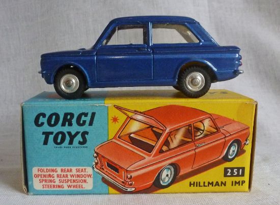 Picture of Corgi Toys 251 Hillman Imp Blue