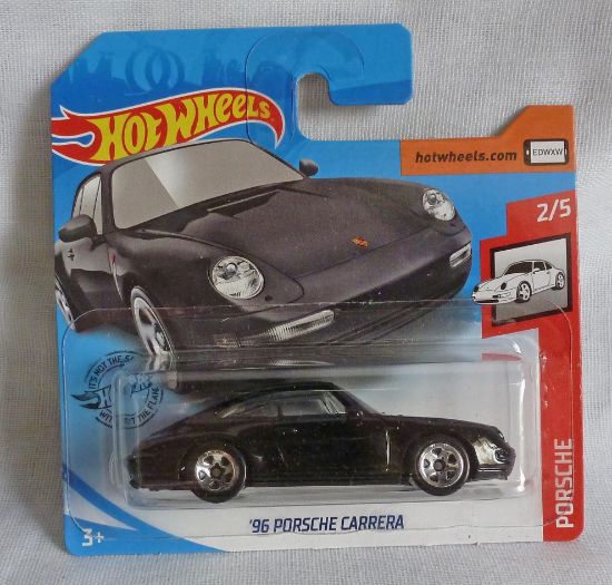 Picture of HotWheels '96 Porsche Carrera Black "Porsche" 2/5