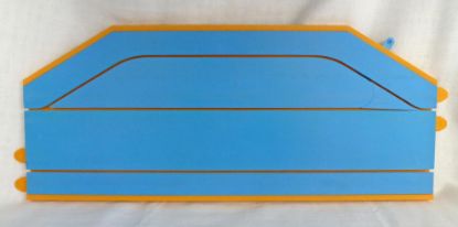 Picture of Matchbox Motorway X-18 M-3 Set Track Section with Layby Blue/Orange [Used]