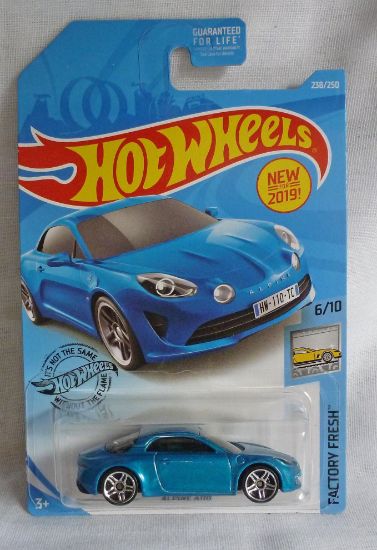 Picture of HotWheels Alpine A110 Blue "Factory Fresh" 6/10