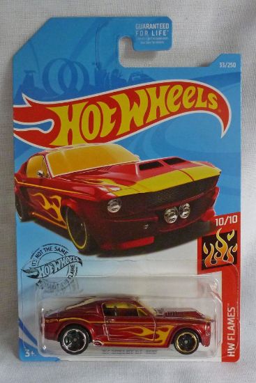Picture of HotWheels '67 Ford Mustang Shelby GT-500 "HW Flames" 10/10