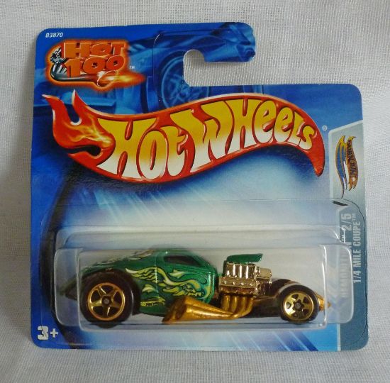 Picture of HotWheels 1/4 Mile Coupe Green "Demonition" 2/5