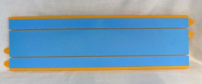 Picture of Matchbox Motorway X-2 Track Section Straight Blue/Orange [New]