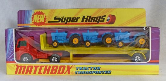 Picture of Matchbox SuperKings K-20 Ford Tractor Transporter