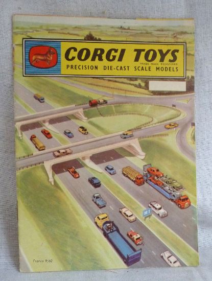 Picture of Corgi Toys 1960 French Issue Pocket Catalogue