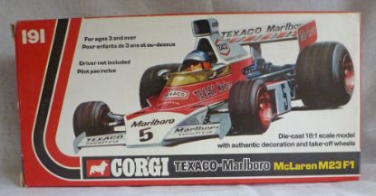 Picture of Corgi Toys 191 Marlboro McLaren Formula 1 Racing Car 1:18 Scale