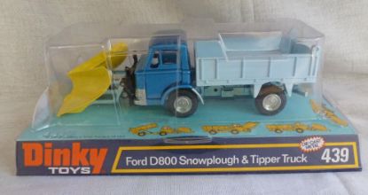 Picture of Dinky Toys 439 Ford D800 Snowplough & Tipper Truck Bubble Box