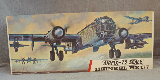Picture of Airfix Series 5 Vintage Red Stripe Box Heinkel HE 177 Bomber 589