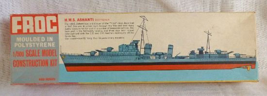 Picture of Frog H.M.S Ashanti Destroyer Model Kit [CAT No.123P]