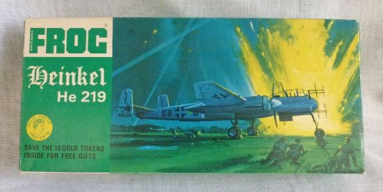 Picture of Frog Heinkel He 219 Model Kit [CAT No.F177]